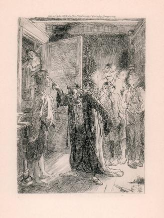 “He passed his hand several times before my face and put his index finger to the end of my nose.”  (Sleep Walker and Hypnotist)