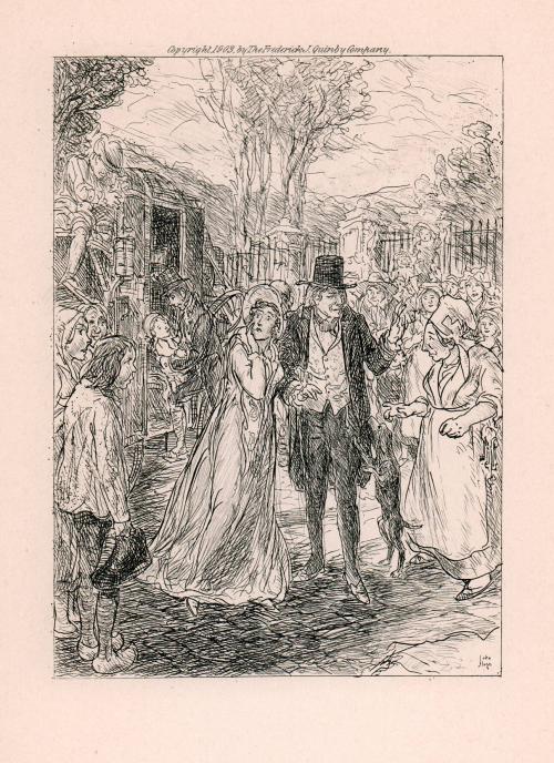 “M. Gerval was obliged to make a sign to the villagers to withdraw themselves.”