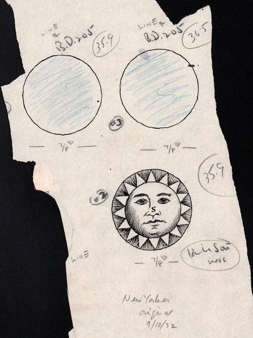 [Circles and sun face]