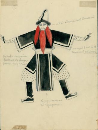 Costume design in Chinese Style (black)