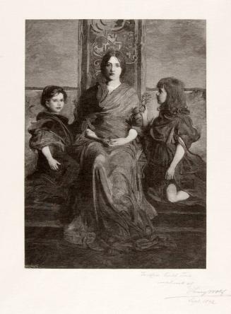 Virgin Enthroned (after Abbott Thayer)