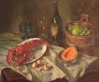 [Still life with lobster]