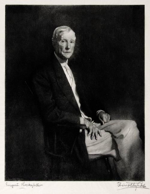 John D. Rockefeller (after John Singer Sargent)