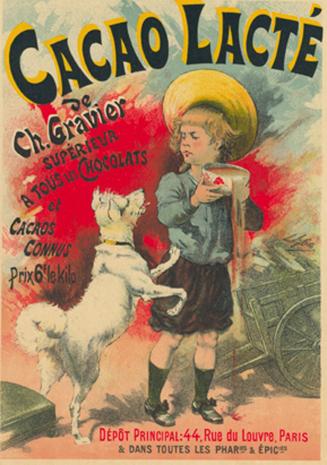 Poster for Cacao lacte, de Ch. Gravier