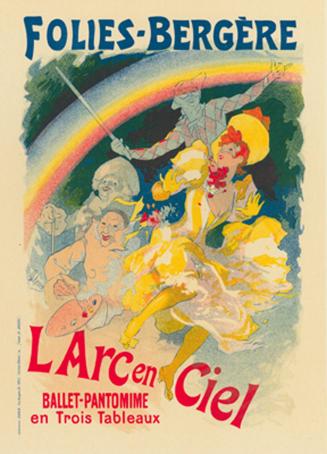Poster for Folies-Bergere l'Arc-En-Ciel