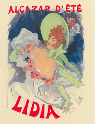 Poster for l'Alcazar d'Ete Lidia