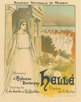 Poster for l'opera Helle