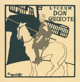 Poster for Theatre Lyceum Don Quixote
