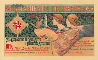 Poster for Ayuntamiento de Barcelona Arte
