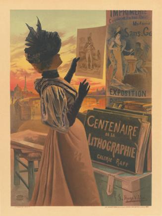 [Poster for Centenaire de la Lithographie]