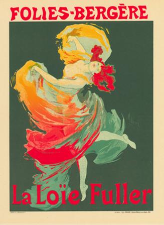 Poster for Folies-Bergère, La Loïe Fuller