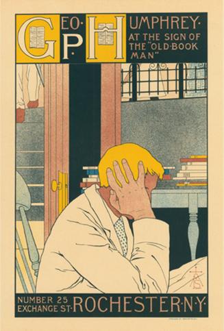 Poster for the bookstore "The Old Man" (from Les Maitres de L'Affiche Vol. II)