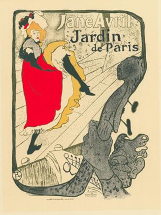 Poster for Jane Avril Jardin de Paris