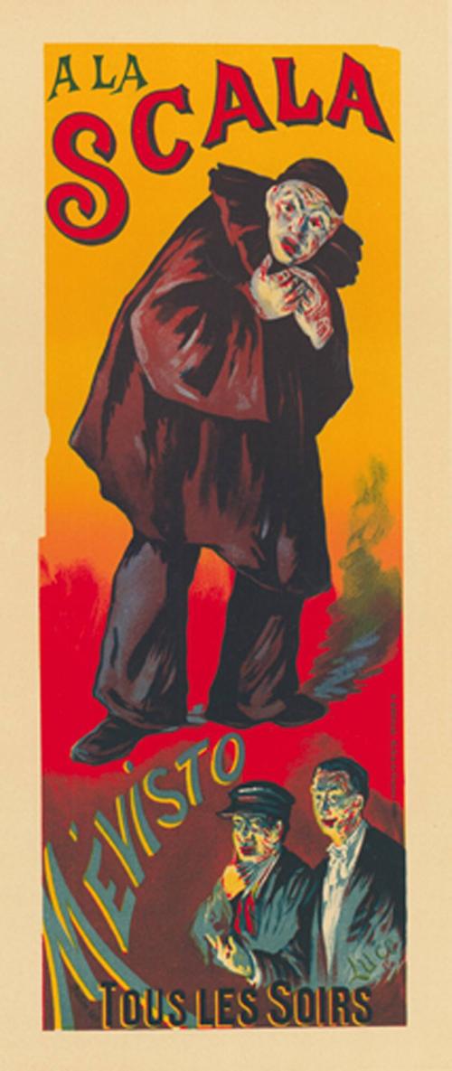 Poster for a la Scala Mevisto