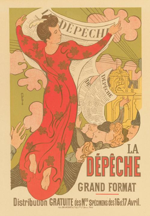 Poster for la Depeche Grande Format