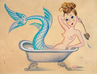 Mermaid Bathing (untitled)