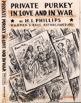 cover design for "Private Purkey in Love and War."