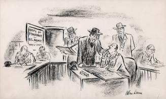 " '41 - '42 - '43? Think, man, think! Just when was it you stopped counting?"