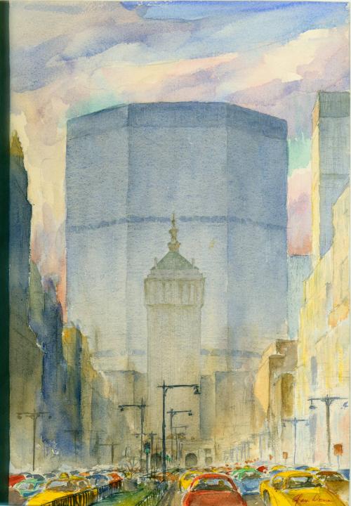 [Cover illustration - Pan Am building]