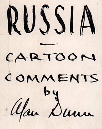 No caption "Russia Cartoon Comments" by Alan Dunn