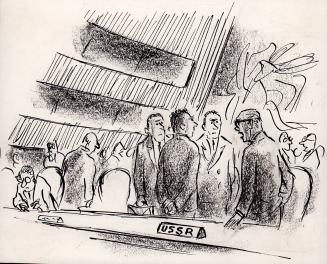 "Be sociable but not convivial. Smile graciously, but not from ear to ear. If drinks are served, take Martinis, but don't, at this stage, ask for Coca-Cola."