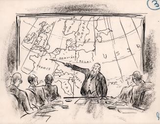 "Now the Twelfth Sales Division will reach Paris at 1630 O'clock, while on the north the Fifth will establish contact with the Belgian Import Group...."