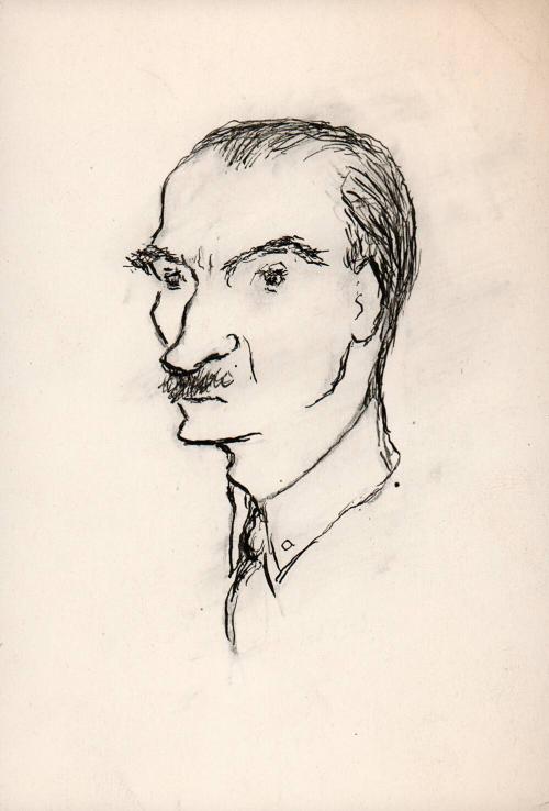 Untitled (portrait of Alan Dunn)