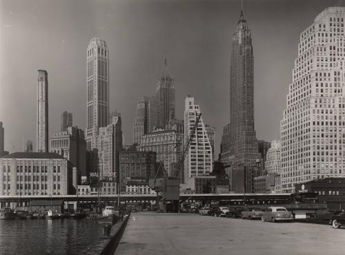 Manhattan Skyline From Pier 11