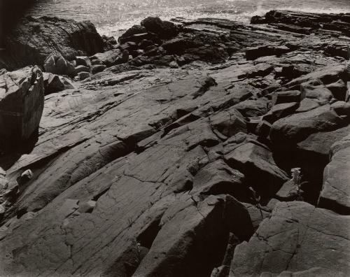 Untitled, View of rocky cliffs