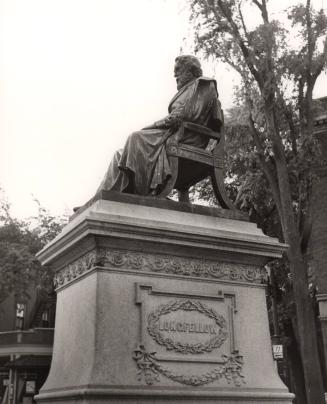 Untitled [Statue of Longfellow]