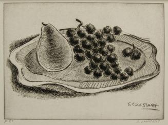 Grapes and a Pear