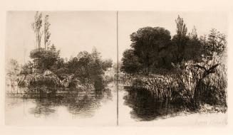 Shere Mill Pond (large plate)