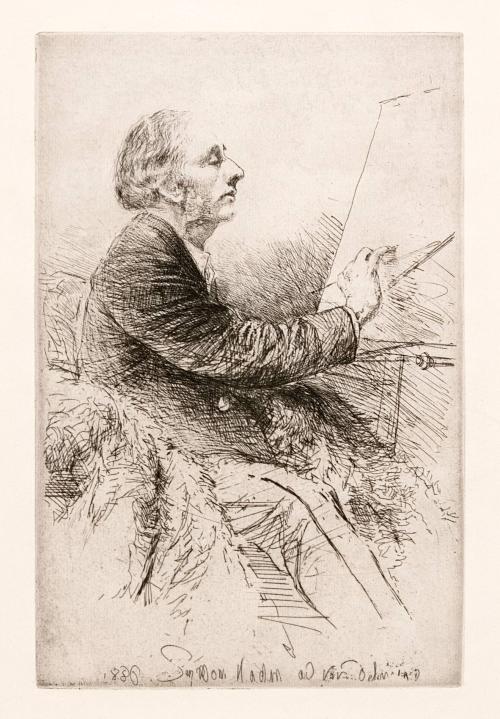 Portrait of Francis Seymour Haden