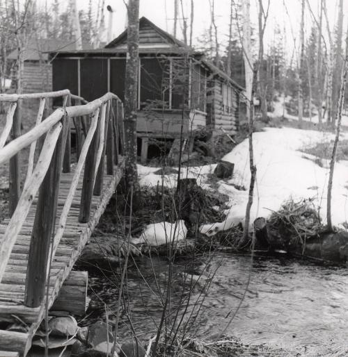 Family camps near Greenville, Maine