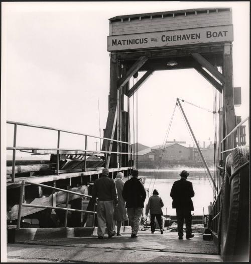 Matinicus Island and Criehaven Boat Ferry pier