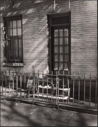 Untitled (doorway), Greenwich Village, Today and Yesterday