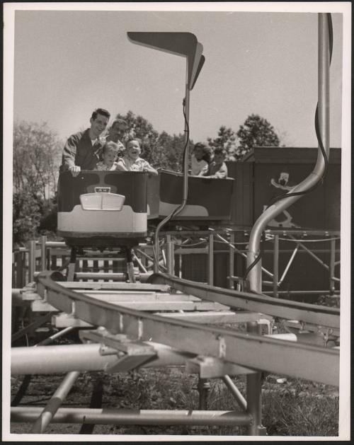 Roller coaster, country fair