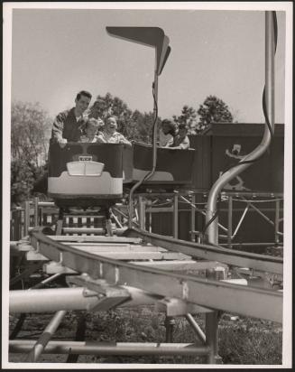 Roller coaster, country fair