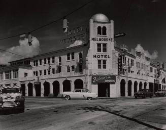 Untitled (Street corner with Melbourne Hotel)