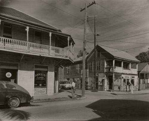 Untitled [Florida street corner, corner of Petronia and Whitehead Streets]