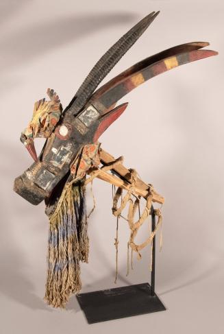 Antelope Head with Bird Puppet