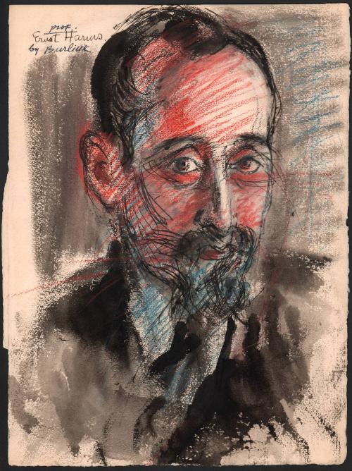 [Portrait of Professor Ernst Harms]