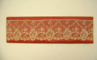 Border, Point d'Alencon, needle lace