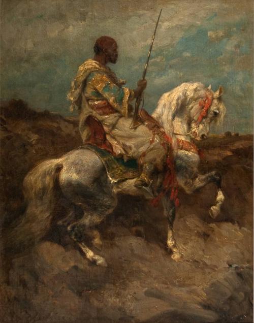 Arab on Horseback