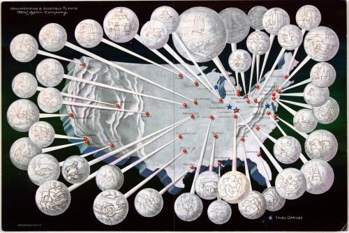 Map of Manufacturing and Assembly Plants - Ford Motor Company