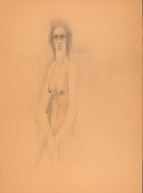 Nude woman