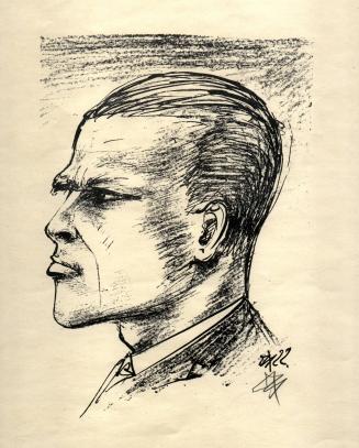 [Self Portrait in Profile]