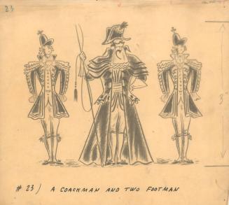 #23 A Coachman and two Footmen