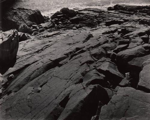 Untitled (view of rocky cliffs)