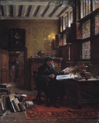 Faust in His Study